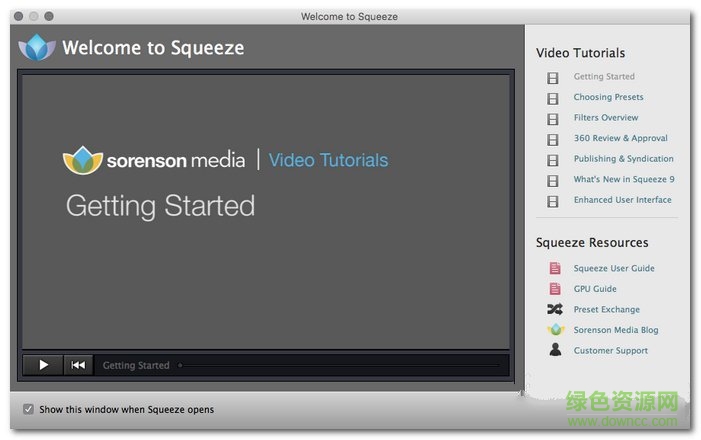 sorenson squeeze 11(רҵ��Ƶ����ѹ������)����